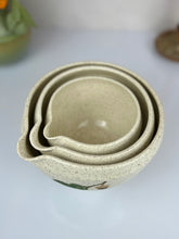 Load image into Gallery viewer, #15 Summer Oak Nesting Mixing Bowls (set of 3)