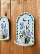 Load image into Gallery viewer, #10 Iris Moon Candle Sconce