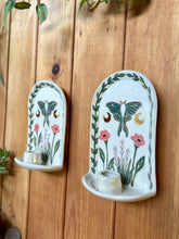 Load image into Gallery viewer, #12 Luna Moth Garden Candle Sconce