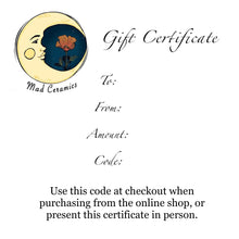 Load image into Gallery viewer, Gift Certificate