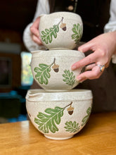 Load image into Gallery viewer, #15 Summer Oak Nesting Mixing Bowls (set of 3)