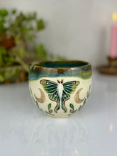 Load image into Gallery viewer, #14 Luna Moth &amp; Mushroom Matcha Bowl Set
