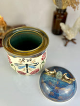 Load image into Gallery viewer, #1 Dragonfly Garden Fermentation Crock
