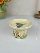 Load image into Gallery viewer, #20 Luna Moth &amp; Poppy Cat Dish
