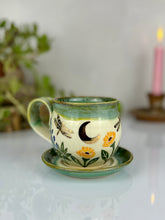 Load image into Gallery viewer, #31 Lupine &amp; Poppy Cappuccino Cup
