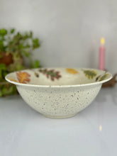 Load image into Gallery viewer, #76 Fall Oak Serving Bowl
