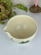 Load image into Gallery viewer, #78 Green Oak Mixing Bowl
