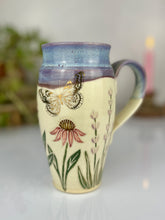 Load image into Gallery viewer, #57 Echinacea &amp; Lavender Travel Mug
