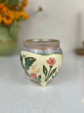 Load image into Gallery viewer, #45 Luna Moth Garden Cauldron Mug

