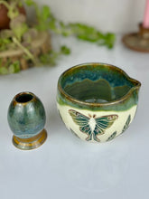 Load image into Gallery viewer, #15 Luna Moth &amp; Vine Matcha Bowl Set
