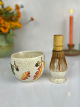 Load image into Gallery viewer, #28 Autumn Oak Matcha Bowl Set
