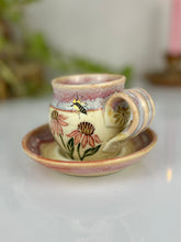 Load image into Gallery viewer, #40 Echinacea &amp; Poppy Teacup
