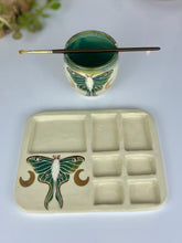 Load image into Gallery viewer, #84 Luna Moth &amp; Poppy Paint Palette Set
