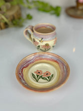 Load image into Gallery viewer, #40 Echinacea &amp; Poppy Teacup

