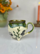 Load image into Gallery viewer, #46 Luna Moth &amp; Mushroom Cauldron Mug
