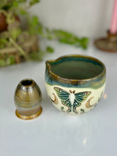 Load image into Gallery viewer, #14 Luna Moth &amp; Mushroom Matcha Bowl Set

