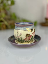 Load image into Gallery viewer, #41 Echinacea &amp; Lavender Teacup
