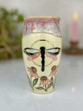Load image into Gallery viewer, #59 Dragonfly Garden Travel Mug
