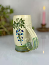 Load image into Gallery viewer, #50 Lupine &amp; Poppy Stein Mug
