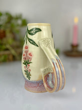 Load image into Gallery viewer, #61 Foxglove &amp; Hummingbird Travel Mug
