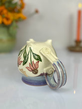 Load image into Gallery viewer, #43 Echinacea &amp; Lavender Cauldron Mug
