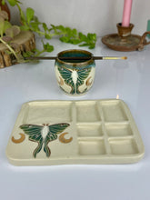 Load image into Gallery viewer, #87 Luna Moth &amp; Vine Paint Palette Set
