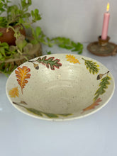 Load image into Gallery viewer, #76 Fall Oak Serving Bowl
