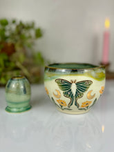 Load image into Gallery viewer, #13 Luna Moth Garden Matcha Bowl Set
