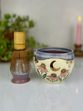 Load image into Gallery viewer, #16 Echinacea &amp; Lavender Matcha Bowl Set

