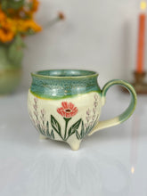 Load image into Gallery viewer, #44 Luna Moth Garden Cauldron Mug
