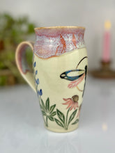 Load image into Gallery viewer, #59 Dragonfly Garden Travel Mug
