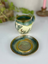Load image into Gallery viewer, #32 Luna Moth &amp; Vine Cappuccino Cup
