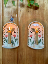 Load image into Gallery viewer, #12 Luna Moth Garden Candle Sconce
