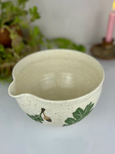 Load image into Gallery viewer, #78 Green Oak Mixing Bowl
