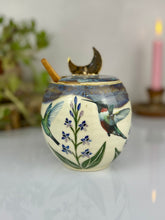 Load image into Gallery viewer, #27 Larkspur &amp; Hummingbird Jar
