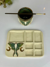 Load image into Gallery viewer, #86 Luna Moth &amp; Vine Paint Palette Set
