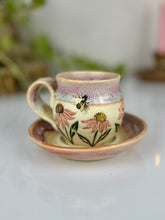 Load image into Gallery viewer, #40 Echinacea &amp; Poppy Teacup
