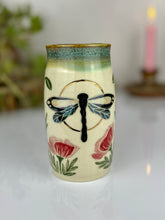 Load image into Gallery viewer, #47 Dragonfly &amp; Poppy Stein Mug
