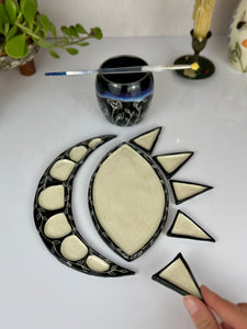 #48 Sun/Moon Paint Palette Set