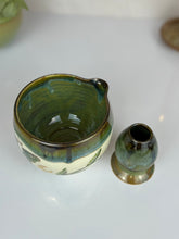 Load image into Gallery viewer, #27 Luna Moth &amp; Vine Matcha Bowl Set
