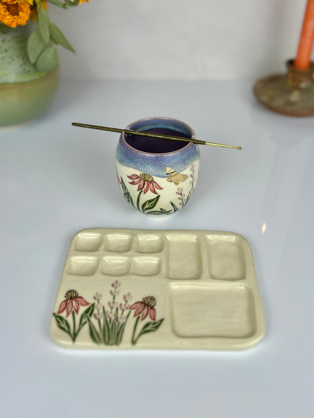 #29 Echinacea & Lavender Paint Palette