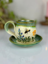 Load image into Gallery viewer, #39 Lupine &amp; Poppy Teacup
