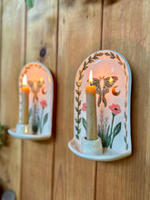 Load image into Gallery viewer, #12 Luna Moth Garden Candle Sconce
