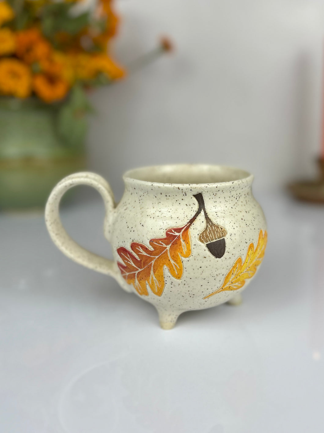 #38 Autumn Oak Cauldron Mug
