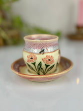 Load image into Gallery viewer, #40 Echinacea &amp; Poppy Teacup
