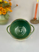 Load image into Gallery viewer, #18 Luna Moth Garden Cauldron Pot
