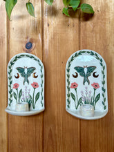 Load image into Gallery viewer, #12 Luna Moth Garden Candle Sconce
