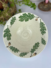 Load image into Gallery viewer, #77 Green Oak Serving Bowl
