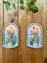 Load image into Gallery viewer, #10 Iris Moon Candle Sconce
