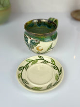 Load image into Gallery viewer, #55 Luna Moth &amp; Vine Cappuccino Mug
